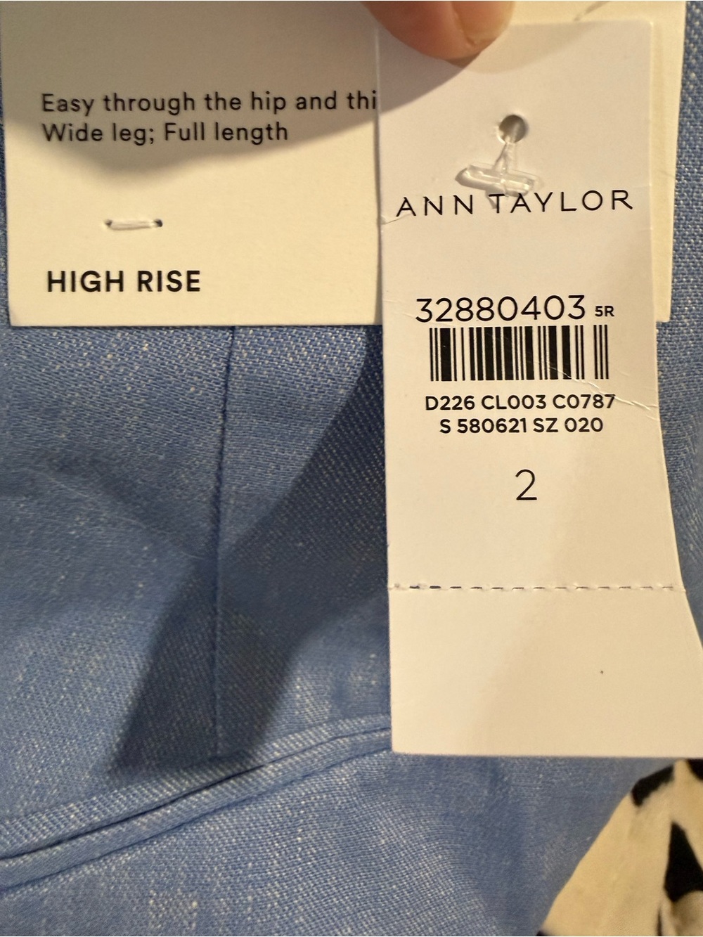 Anne Taylor high rise pants flare 2